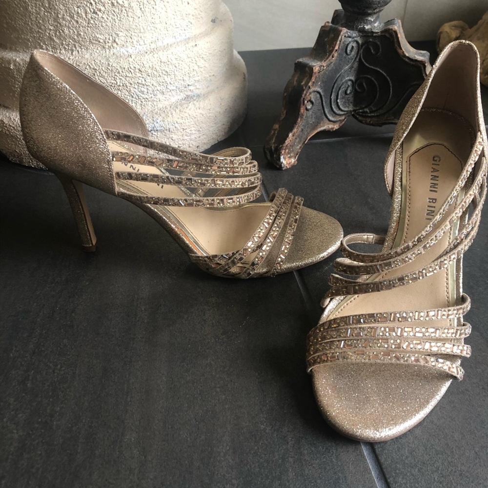 Gold heels